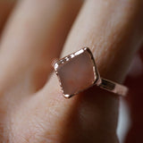 Boho Sunrise Single Stone Ring