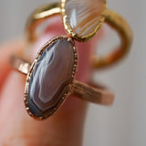 Oval Agate Rings