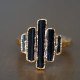 Cathedral Ring - Black Tourmaline
