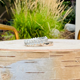 Diamond Quartz Eternity Ring
