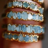 Aquamarine Mini Multi Stone