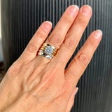 3mm Hammered Band
