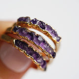 Amethsyt Mini Multi Stone
