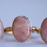 Polished Morganite Ring