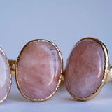 Polished Morganite Ring