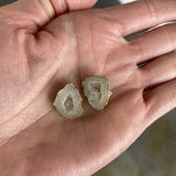 BFF Geode Necklaces (matching set of geode necklaces)