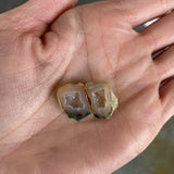 BFF Geode Necklaces (matching set of geode necklaces)