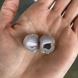 BFF Geode Necklaces (matching set of geode necklaces)