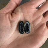 BFF Geode Necklaces (matching set of geode necklaces)