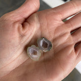 BFF Geode Necklaces (matching set of geode necklaces)
