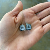 BFF Geode Necklaces (matching set of geode necklaces)