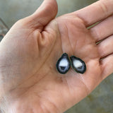 BFF Geode Necklaces (matching set of geode necklaces)