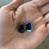 BFF Geode Necklaces (matching set of geode necklaces)