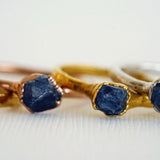 Sapphire Minimalist Ring