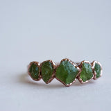 Peridot Multi Stone Ring