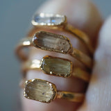 Imperial Topaz Minimalist Ring