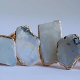 Moonstone Statement Ring
