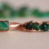 Emerald Minimalist Ring
