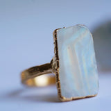 Moonstone Statement Ring