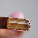 Imperial Topaz Thick Band Ring