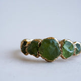 Peridot Multi Stone Ring
