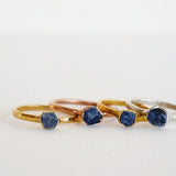 Sapphire Minimalist Ring