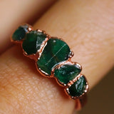 Emerald Multi Stone Ring