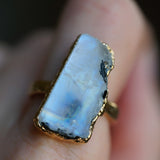 Moonstone Statement Ring