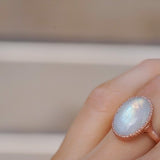 Moonstone Polished Ring