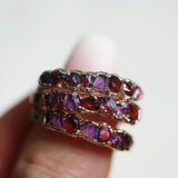 Mixed Garnet Mini Multi Stone