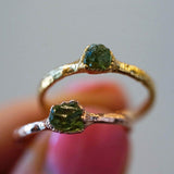 Peridot Minimalist Ring
