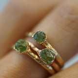 Peridot Minimalist Ring