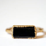 Black Tourmaline Ring