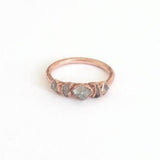 Clear Quartz Multi Stone Ring