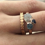 Solid 14k Gold Juniper Band