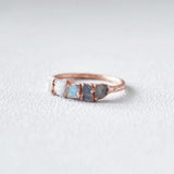 Moonstone Multi Stone Ring