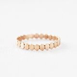 Solid 14k Gold Juniper Band