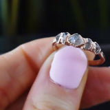 Clear Quartz Multi Stone Ring