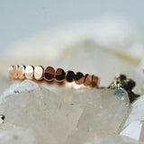 Solid 14k Gold Juniper Band