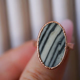 Zebra Jasper Ring