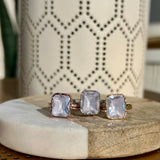 Zircon Statement Ring