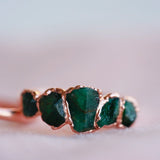 Emerald Multi Stone Ring