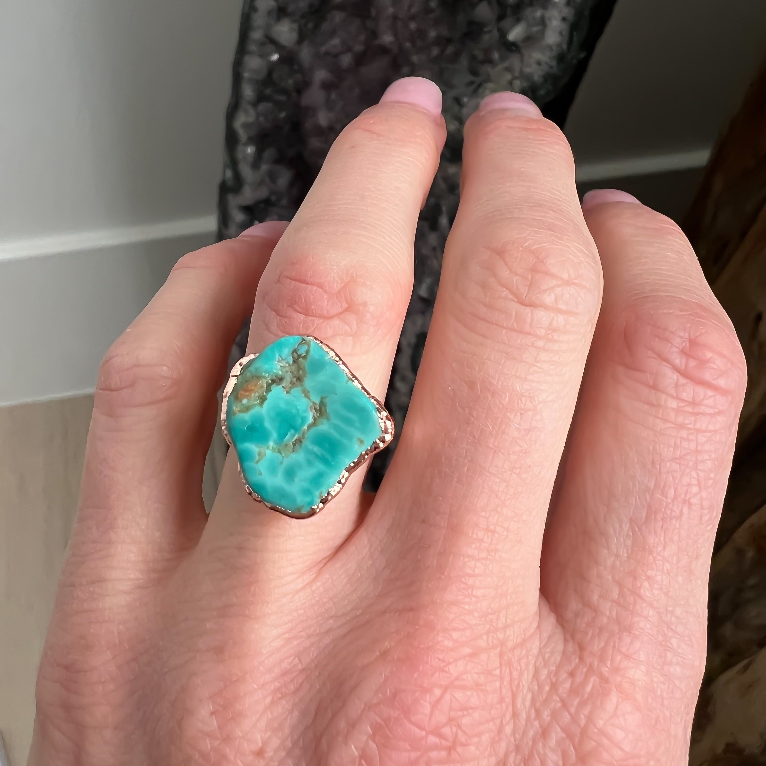 Turquoise Statement Rings